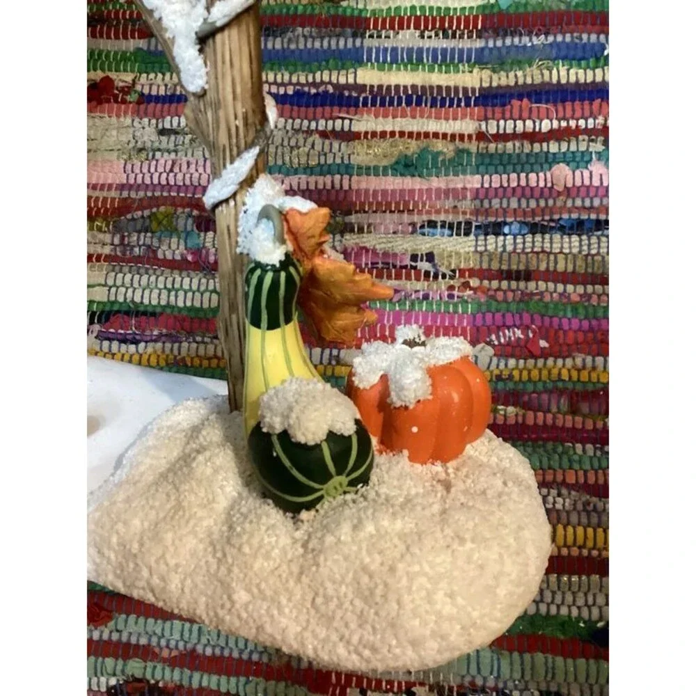 Charming Tails Squashville Village Sign Accessory Silvestri/ Fitz & Floyd 1994
